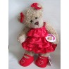 Frilly Red Dress with 2 Bows