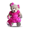 Teddybeer kleding - Candy Ra Ra Dress | Tas