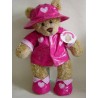 Pink Raincoat Boots and Hat