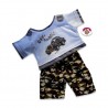 Teddybeer kleding - Off Road Outfit Tas en Schoenen