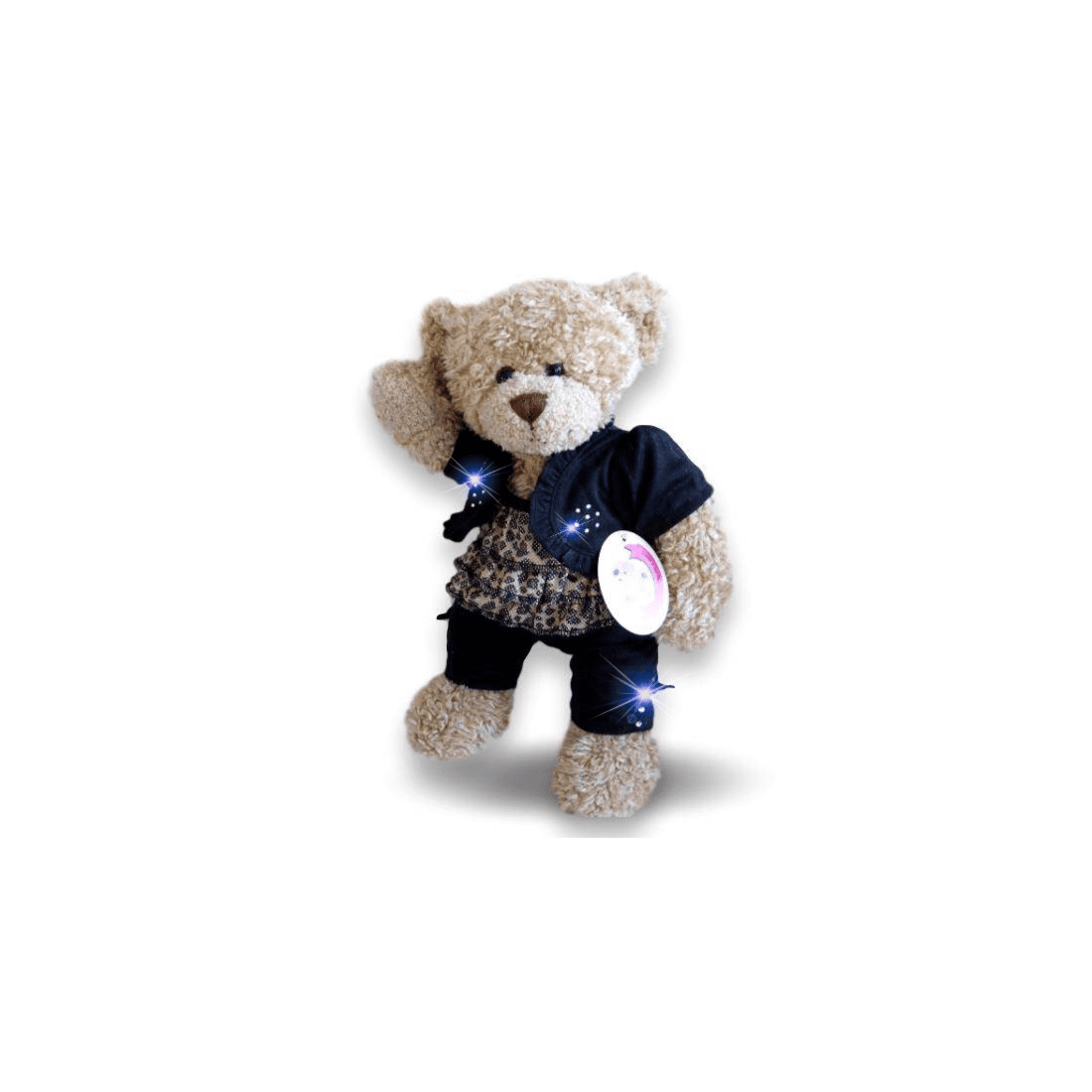 Knuffel outfit Black Jacket & Leggin Outfit Y269 – bolero en luipaard top. Knuffel outfit Black Jacket & Leggin Outfit Y269 – bolero en luipaard top.