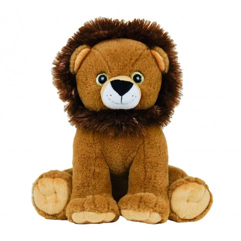 Leo der Löwe 40 cm Plüsch mit Füllfaser und Herz – Mon Teddy Bear