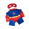 Costume Super Hero pour peluche de 40 cm