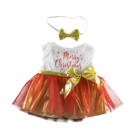 Merry Christmas Tutu Dress 16"