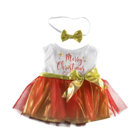 Kleid Tutu Frohe Weihnachten