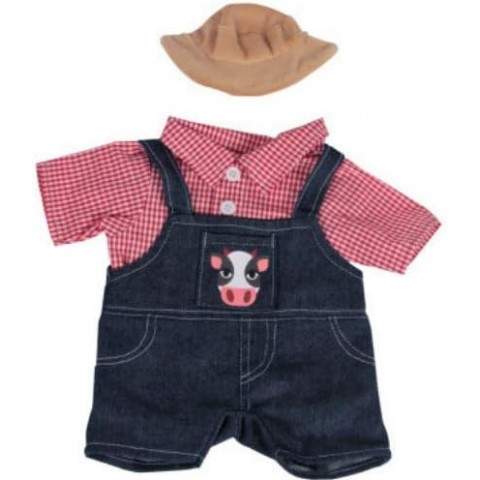 Farmer Landwirt - - 40cm - Teddybär-Klamotten - Teddybärkleidung