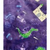 Pyjama “Crazy for Castles” blauw voor knuffel 40 cm – Ref. 2975 – Teddy Mountain