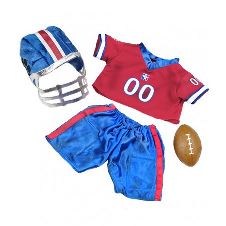 Tenue Football US "All Stars"  40 cm - La tenue idéale pour les peluches personnalisées ! Transformez votre Teddy en un insépara