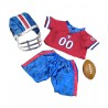 Tenue Football US "All Stars"  40 cm - La tenue idéale pour les peluches personnalisées ! Transformez votre Teddy en un insépara