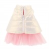 Lucky Doggy L104 ensemble doudoune ivoire et robe tutu rose pour peluche Lucky Doggy L104 ensemble doudoune ivoire et robe tutu rose pour peluche