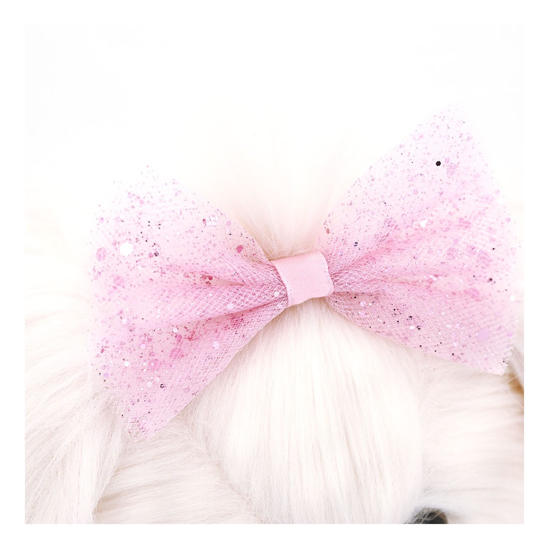 ucky Doggy Mimi Ballerina L053 outfit – pink tutu and glitter shoes. ucky Doggy Mimi Ballerina L053 outfit – pink tutu and glitter shoes.