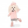 Lucky Yoyo Lavender Evening Ref. LD5/100 – Articulated plush in pink coat and gray dress