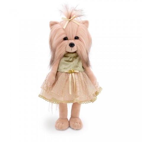 Lucky Yoyo Golden Grace – Articulated Plush in Gold Embroidered Dress – Ref. LD2/064