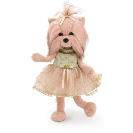 Lucky Yoyo Golden Grace – Articulated Plush in Gold Embroidered Dress – Ref. LD2/064