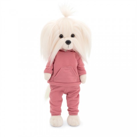 Lucky Mimi knuffel 40 cm – Zacht roze joggingpak – Strawberry Ice Cream
