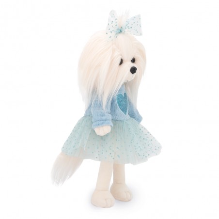 Peluche Lucky Mimi Blue Heart Dream 38 cm tenue bleue cœur