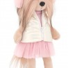 Lucky Yoyo Winter Glow Ref. LD2/104 – Articulated plush in pink tulle skirt and pearl-effect vest