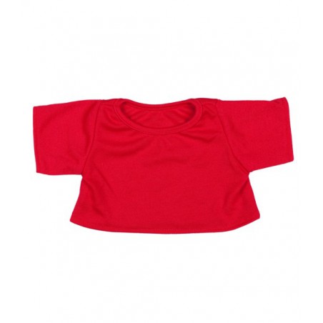 T-shirt Rouge pour peluche de 40 cm