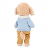 Lucky Doggy Lucky Andy Denim Style LD6/123 knuffel met geschenkdoos