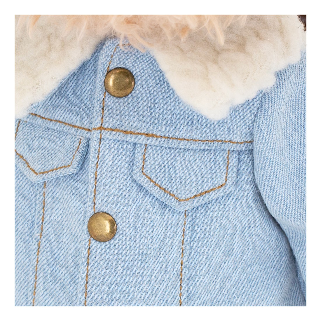 Lucky Doggy Lucky Andy Denim Style LD6/123 peluche 40 cm avec boîte cadeau Lucky Doggy Lucky Andy Denim Style LD6/123 peluche 40 cm avec boîte cadeau