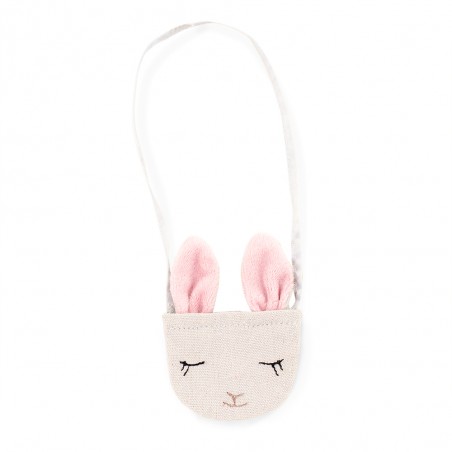 Tenue peluche Lucky Doggy robe verte et sac lapin – Paris Travel 40 cm