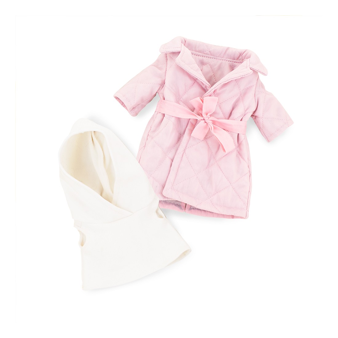 Lucky Doggy manteau rose ceinturé Lavender Evening L116 pour peluche Lucky Doggy manteau rose ceinturé Lavender Evening L116 pour peluche