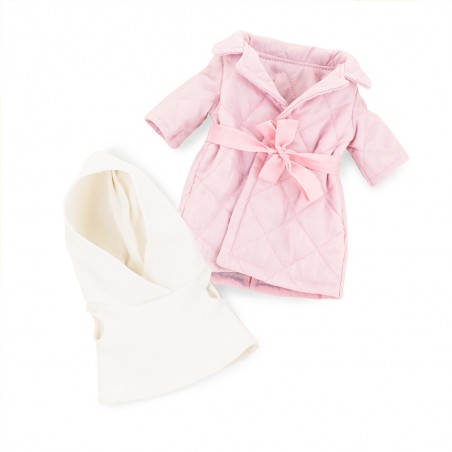 Lucky Doggy – Pink Belted Coat “Lavender Evening” L116