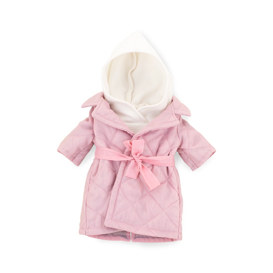 Lucky Doggy manteau rose ceinturé Lavender Evening L116 pour peluche Lucky Doggy manteau rose ceinturé Lavender Evening L116 pour peluche