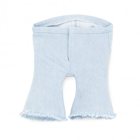 Look Urban Chic pour peluche, Blouson teddy et jean flare, Tenue 3 pièces tendance, Ensemble rose et denim