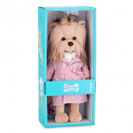 Lucky Doggy Yoyo – Roze Gewatteerde Jas met Ceintuur – Lavender Evening