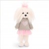 Lucky Yoyo Pink Heart Ref. LD5/101 – Soft plush without metal frame in beige sweater and pink skirt