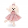 Lucky Mimi plush 38 cm pink dress golden dots LD5/099