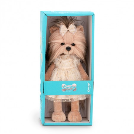 Lucky Doggy Plush – Lucky Yoyo: Starlight Golden Dress