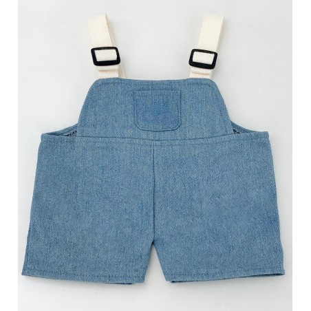 Light Denim Overalls for 40 cm Plush – Ref. Y151