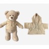 Beiger Kapuzenpullover für Plüschtiere 40 cm – Mon Teddy Bear Y036. Beiger Kapuzenpullover für Plüschtiere 40 cm – Mon Teddy Bear Y036.