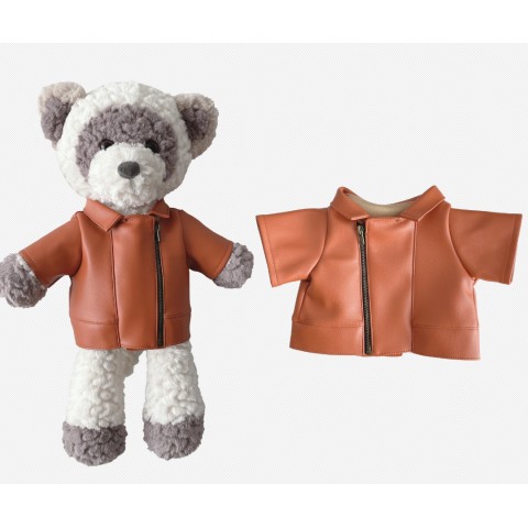 oranje-imitatieleer-jasje-knuffel-Y039-mon-teddy-bear.png