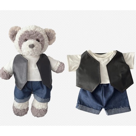 3-piece vest and jeans set