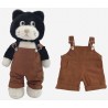Brown overalls