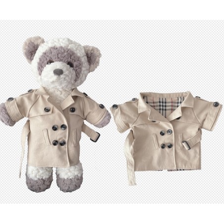Khaki trench coat