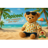 Tropicool – Ensemble chemise ananas & short pour peluche
