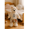 T-shirt blanc + short chien dessin animé