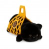 Peluche Milo le Chat Noir avec sac en feutre