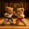 Kimono de Karaté ou Judo avec Ceintures Multicolores – Tenue pour Peluche 40 cm
