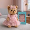 Lucky Doggy knuffel met roze tulejurk – Romantic Evening