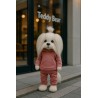 Lucky Mimi knuffel 40 cm – Zacht roze joggingpak – Strawberry Ice Cream