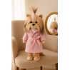 Lucky Doggy Yoyo – Manteau Matelassé Rose Lavande avec Ceinture – Lavender Evening
