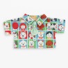 chemise fantaisie pour peluche avec motifs chiens colorés – Réf. Y183