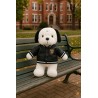 Veste teddy noire pour peluche – Réf. Y234 – vue portée et à plat