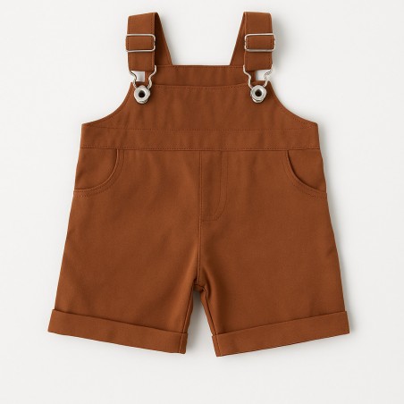 Rustic Chic Overalls – Outfit for 40 cm Teddy Bear – Ref. Y216