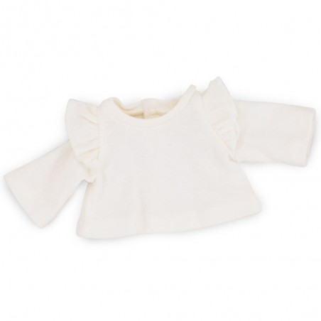 Lucky Doggy L114 pink corduroy dress and cream top for plush